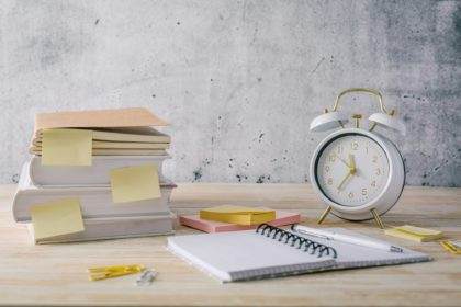 Concept of time management for office and school